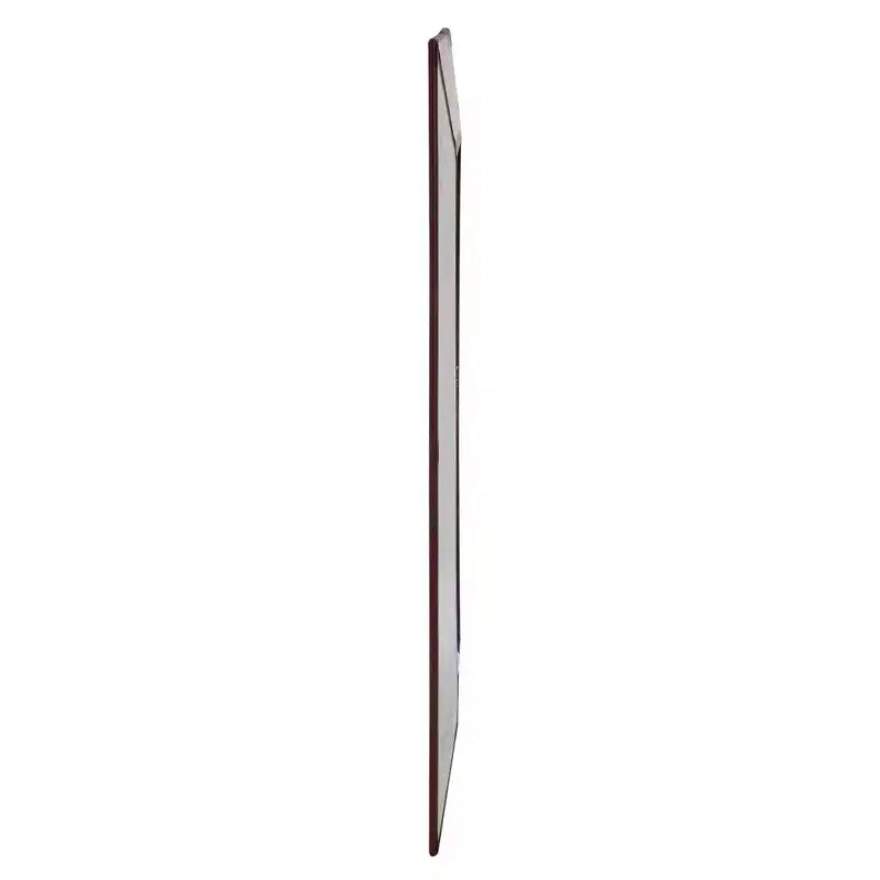 Specchio da Parete Rettangolare Rustico Marrone Ruggine, 1 Pannello