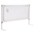 VEVOR Toddler Bed Rail, Kids Beds Guard Rail with Reinforced Iron Pipe and Oxford Cloth, Adjustable Height Bed Side Railing, 1 Piece, Gray