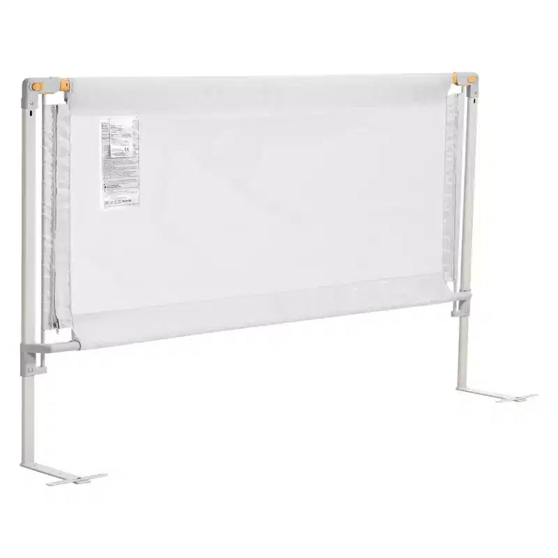 VEVOR Toddler Bed Rail, Kids Beds Guard Rail with Reinforced Iron Pipe and Oxford Cloth, Adjustable Height Bed Side Railing, 1 Piece, Gray