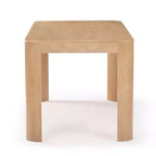 Tavolo da Pranzo in Legno Massello Nero/Biondo – 6 posti, 183 cm
